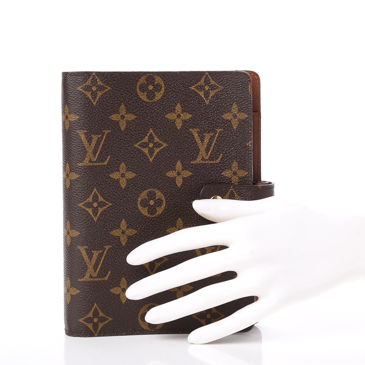 Monogram Medium Ring Agenda Cover