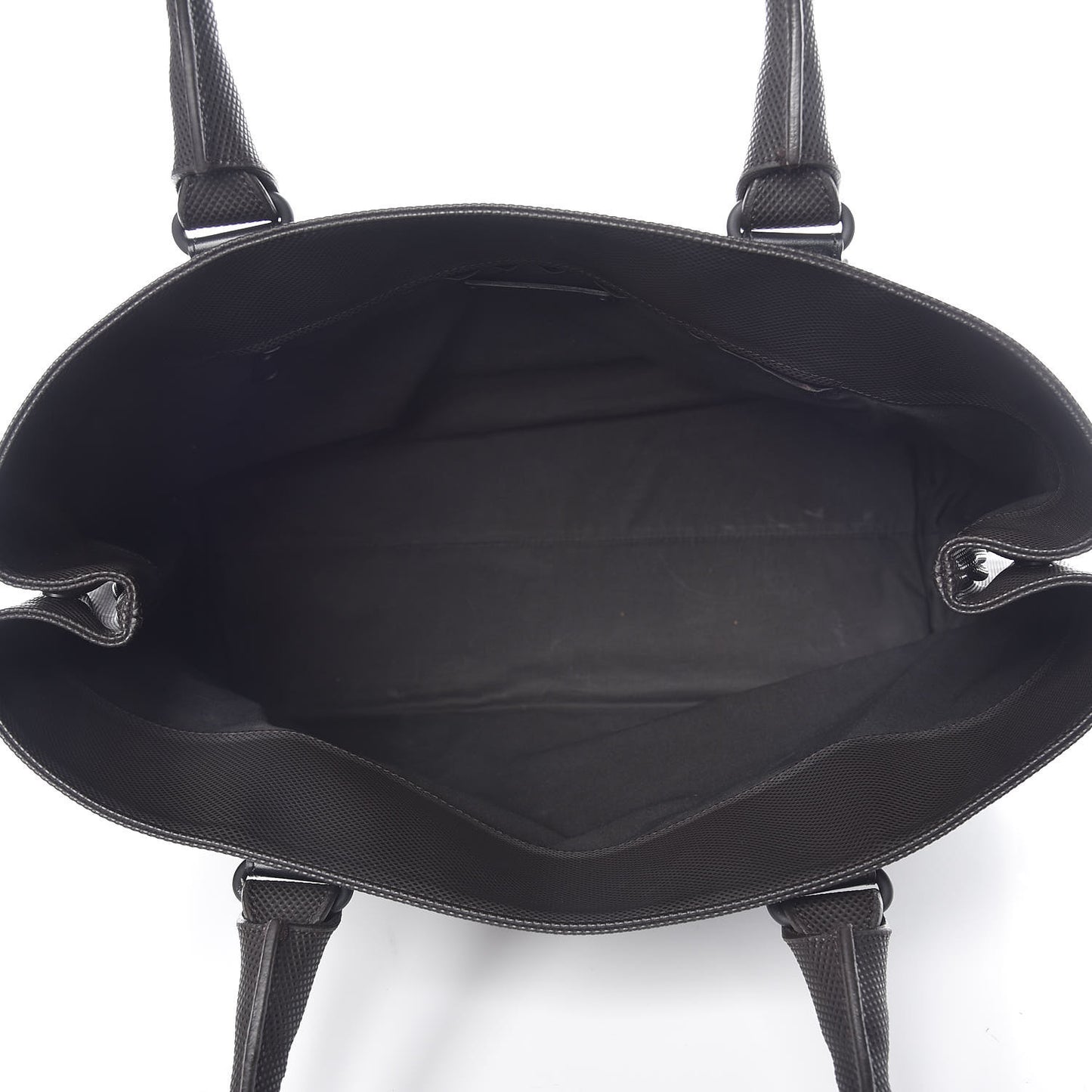 Rubberized Canvas Marcopolo Tote Ebano