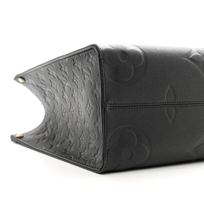 Louis Vuitton Empreinte Monogram Giant Onthego MM Black 8 of 10