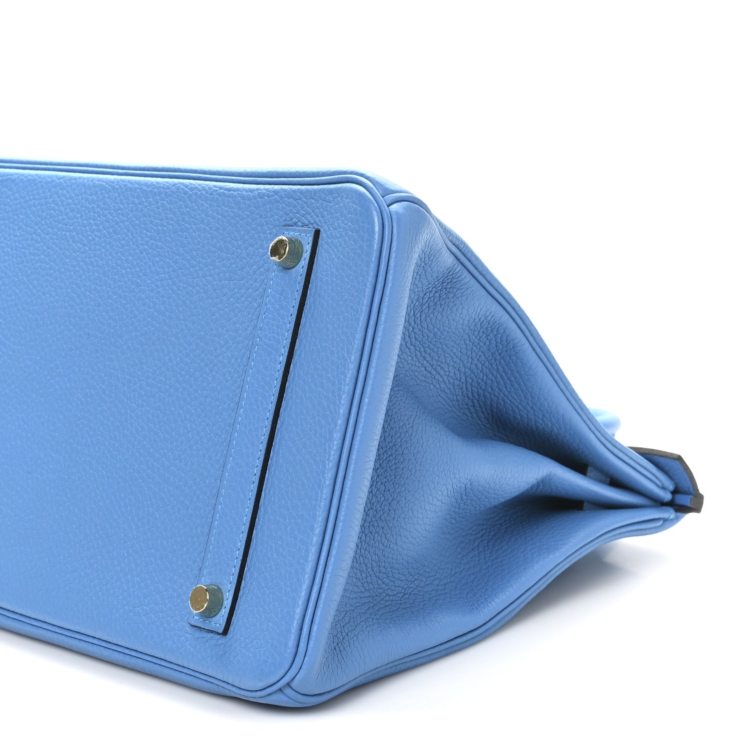 Hermes Taurillon Clemence BIRKIN 35 Bleu Zanzibar 10 of 10