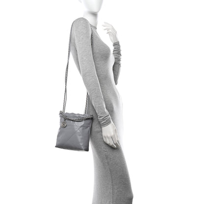 Chanel Shiny Calfskin Quilted Mini Chanel 22 Grey 2 of 11