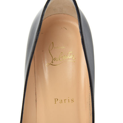 Christian Louboutin Shiny Nappa Pigalle Plato 100 Pumps 39.5 Black 8 of 10
