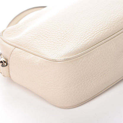 Gucci Pebbled Calfskin Small Soho Disco Bag Off White 13 of 15