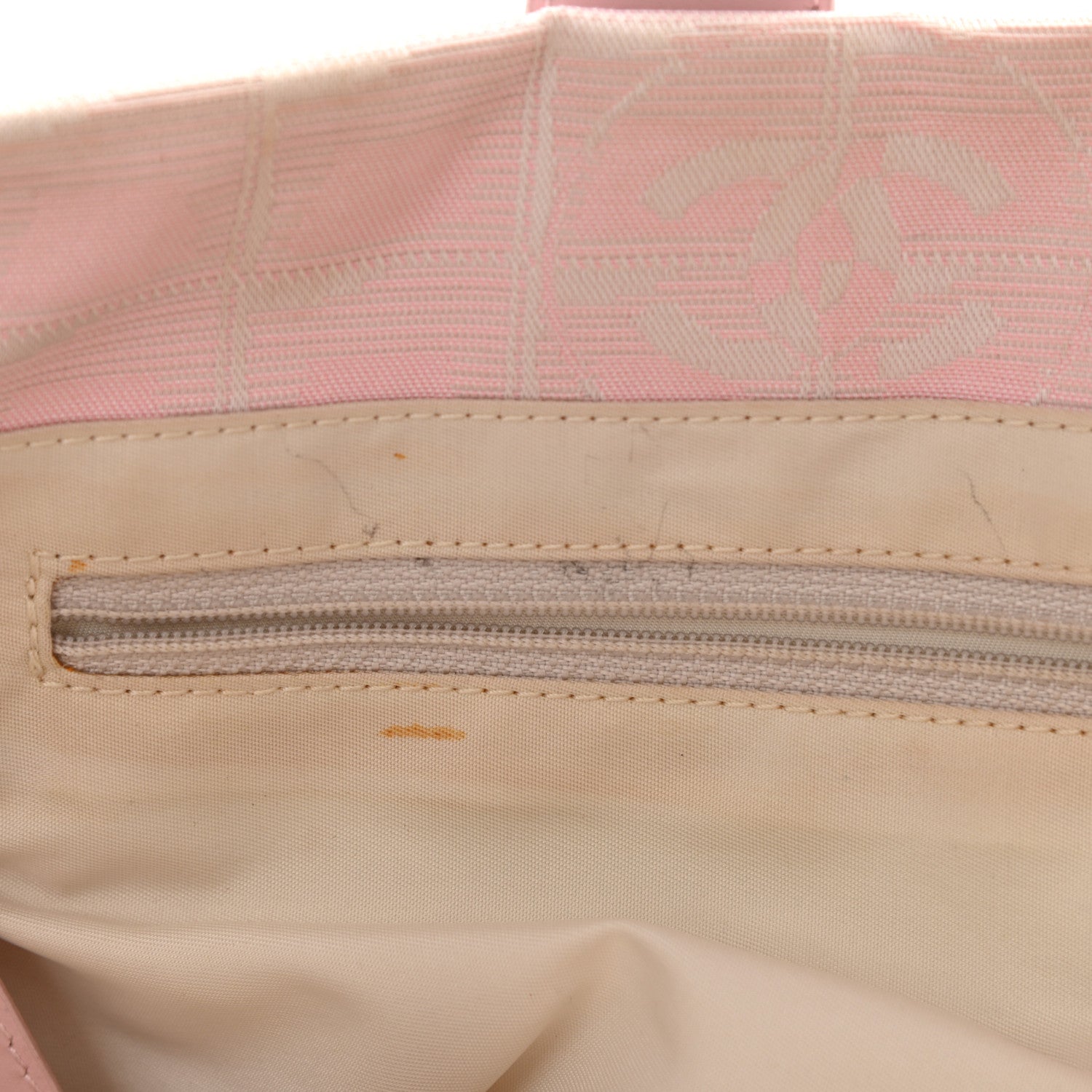 Chanel Nylon Travel Large Tote Pink 8 of 11