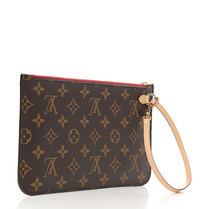 Louis Vuitton Monogram Neverfull MM GM Pochette Cherry 2 of 7