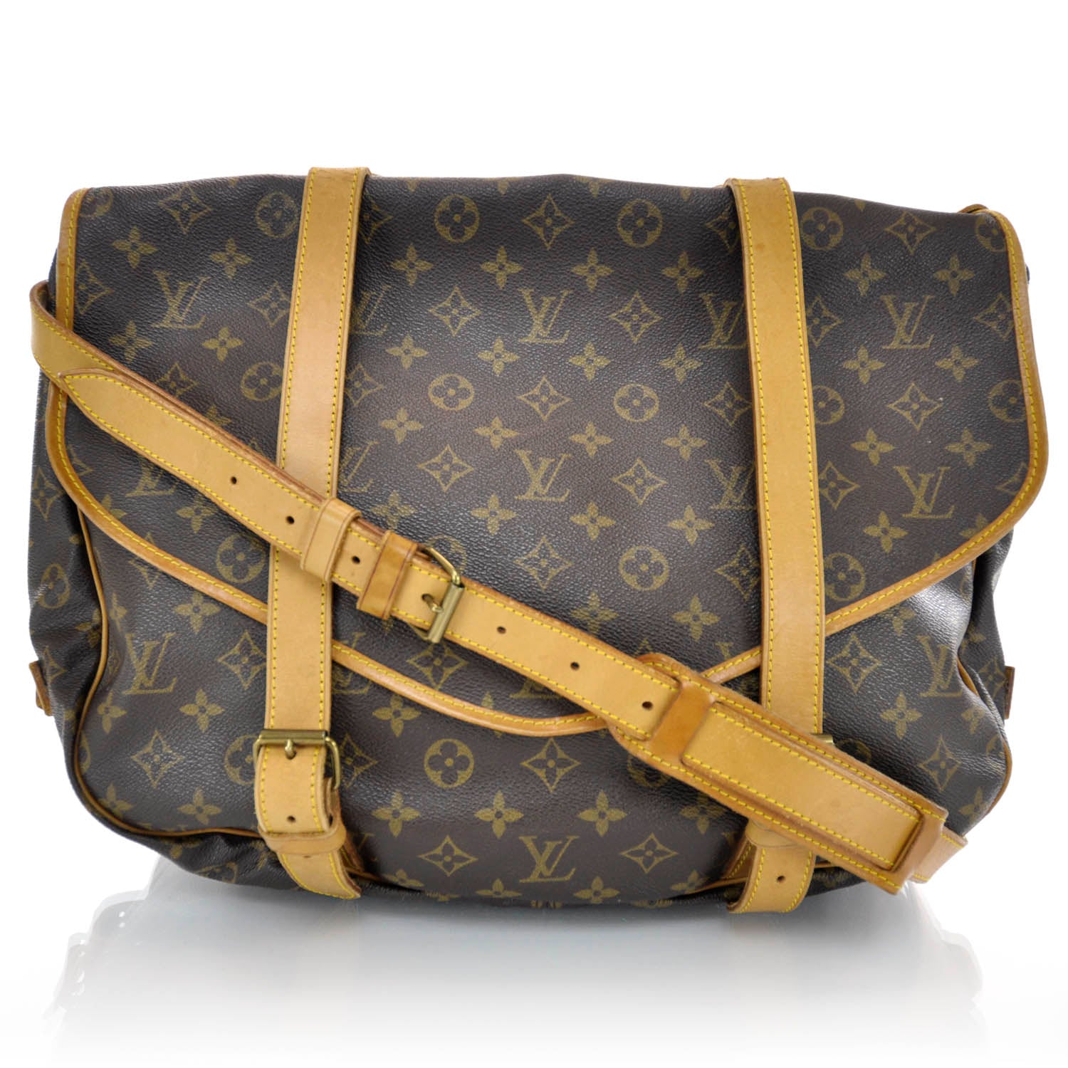 Louis Vuitton Monogram Saumur 43 Shoulder Bag 1 of 9