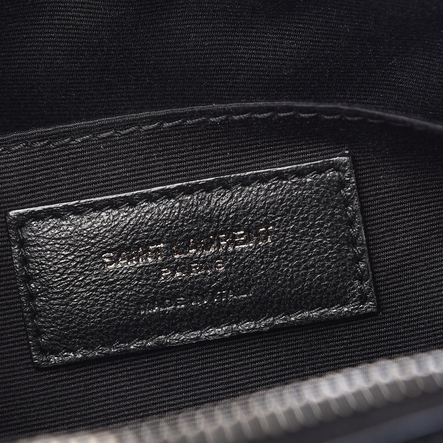 Calfskin Matelasse Monogram Lou Camera Bag Black