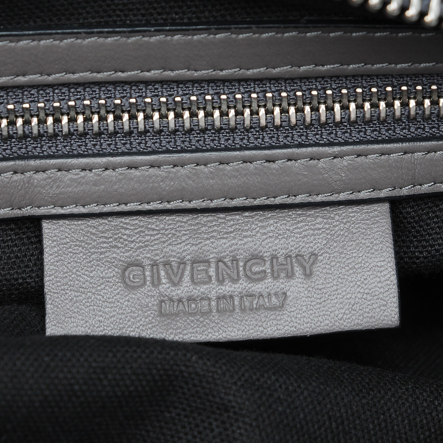 Givenchy Tumbled Sheepskin Medium Pandora Charcoal 7 of 12