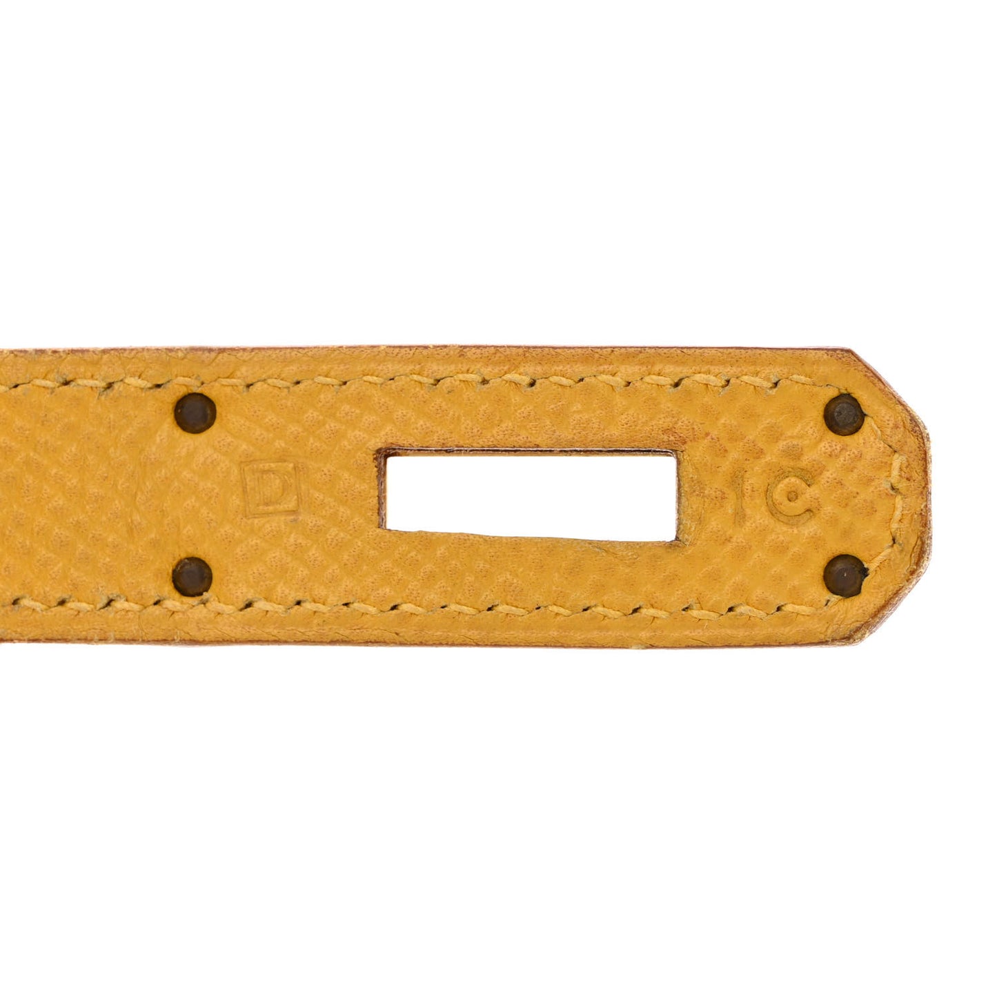 Epsom Birkin 35 Jaune