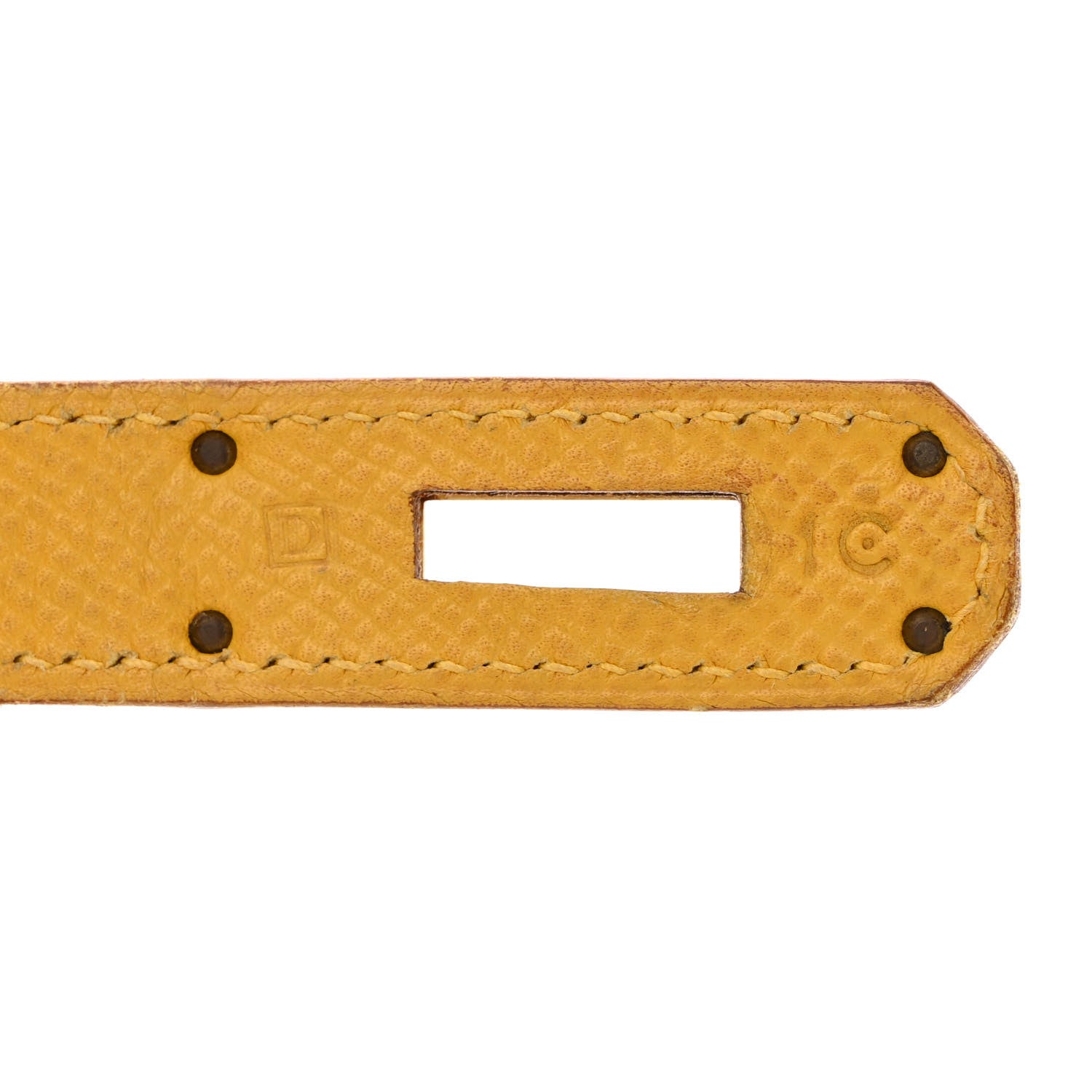 Hermes Epsom Birkin 35 Jaune 7 of 32