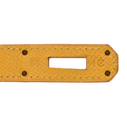 Hermes Epsom Birkin 35 Jaune 7 of 32