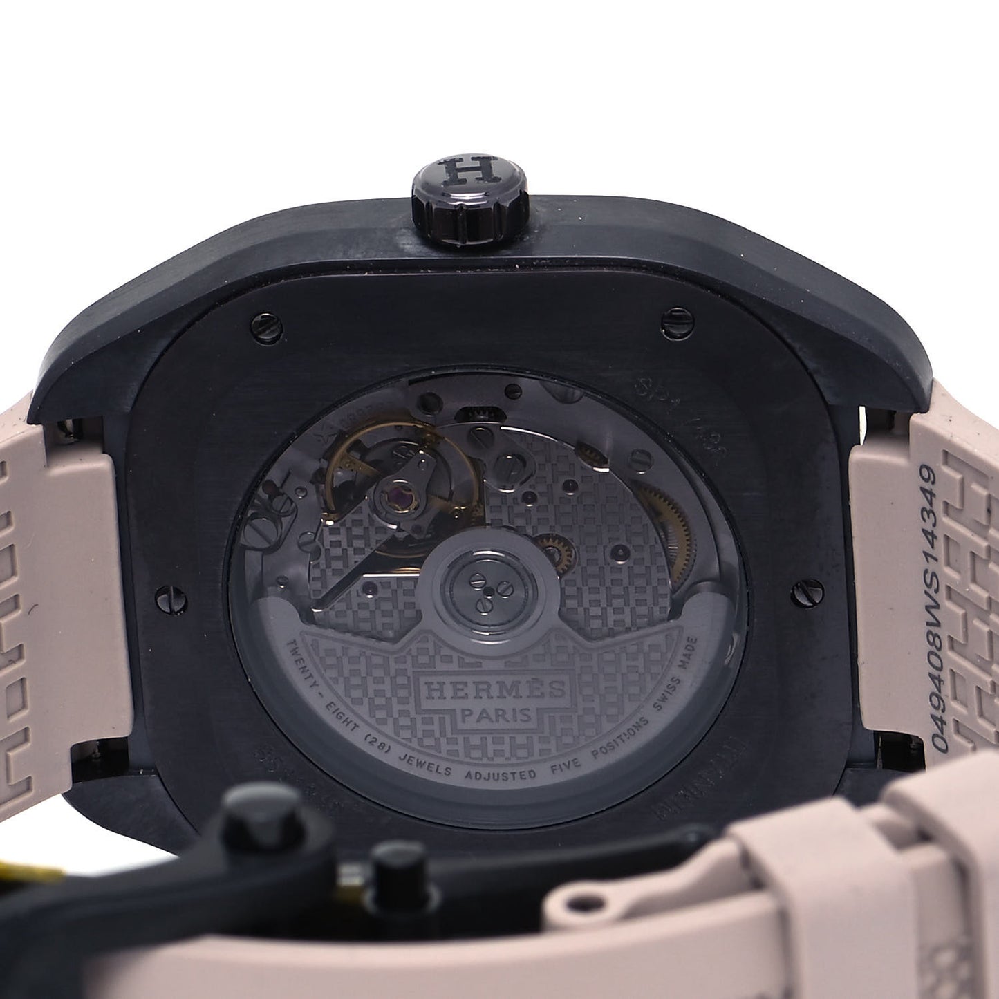 Titanium Rubber 39mm H08 Special Edition Automatic Watch Taupe