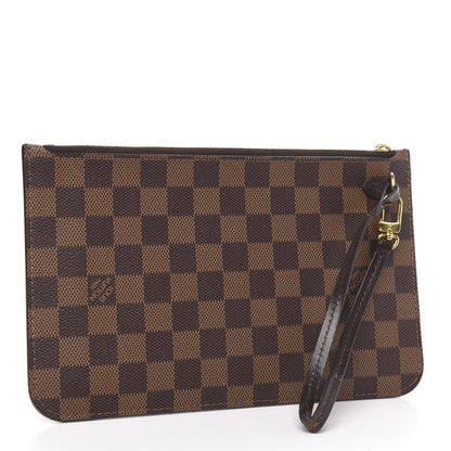 Louis Vuitton Damier Ebene Neverfull MM GM Pochette 3 of 12