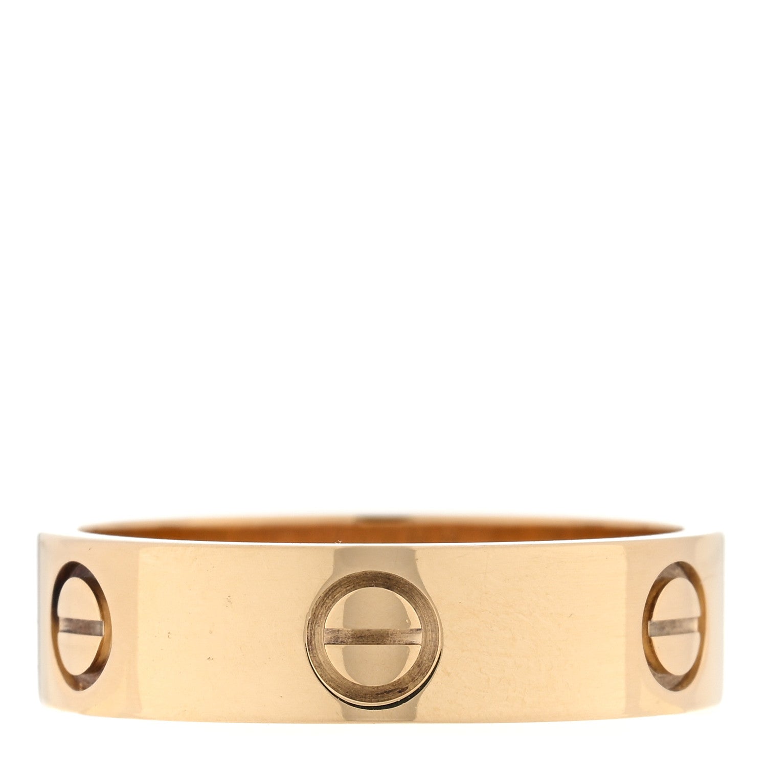 Cartier 18K Yellow Gold 5.5mm LOVE Ring 59 8.75 3 of 4
