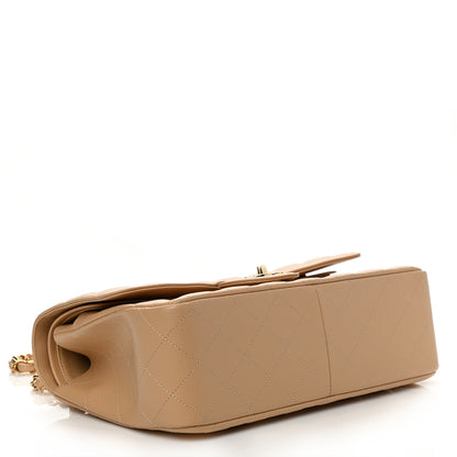 Chanel Caviar Quilted Jumbo Double Flap Beige Clair 4 of 10