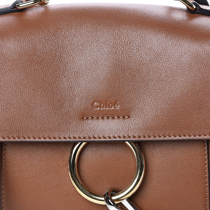 Chloe Calfskin Mini Faye Day Shoulder Bag Tan 8 of 10
