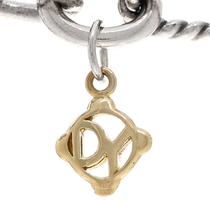 David Yurman DAVID YURMAN Sterling Silver 18K Yellow Gold Link Figaro Link Toggle Necklace 4 of 4