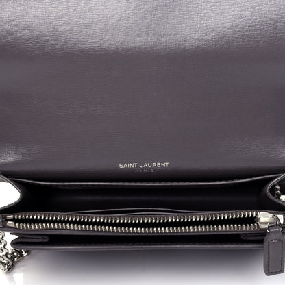 Saint Laurent Calfskin Monogram Sunset Chain Wallet Earth 4 of 4