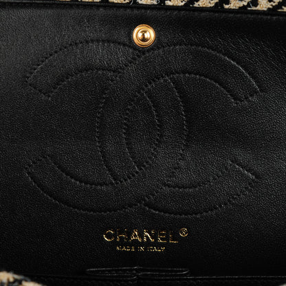 Chanel Fantasy Tweed 2.55 Reissue 226 Flap Black White 6 of 8