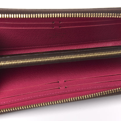 Louis Vuitton Monogram Clemence Wallet Hot Pink 5 of 8