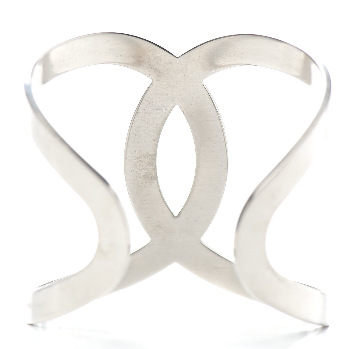Metal CC Cuff Silver
