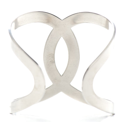 Chanel Metal CC Cuff Silver 3 of 4