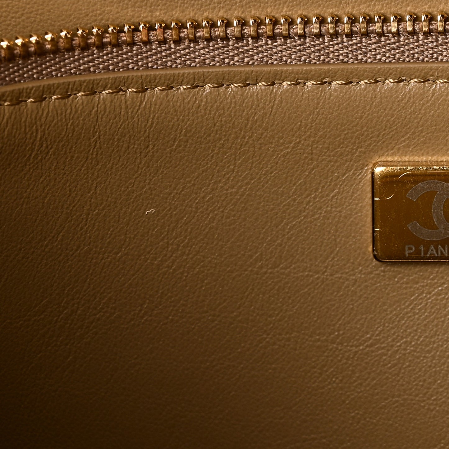 Suede Calfskin Souplissimo Maxi Flap Dark Beige