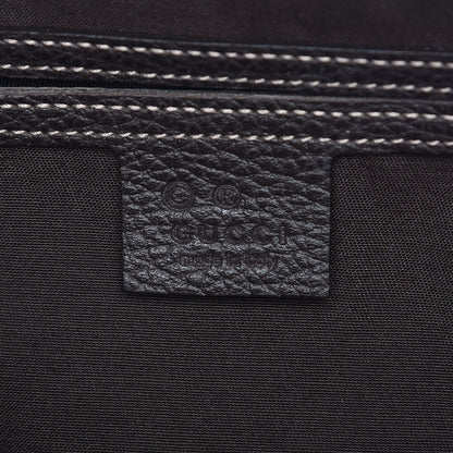 Gucci Crystal Monogram Medium Joy Boston Dark Brown 7 of 10