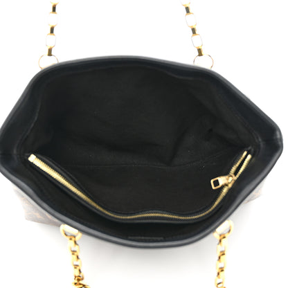 Louis Vuitton Monogram Pallas Shopper Black 5 of 13