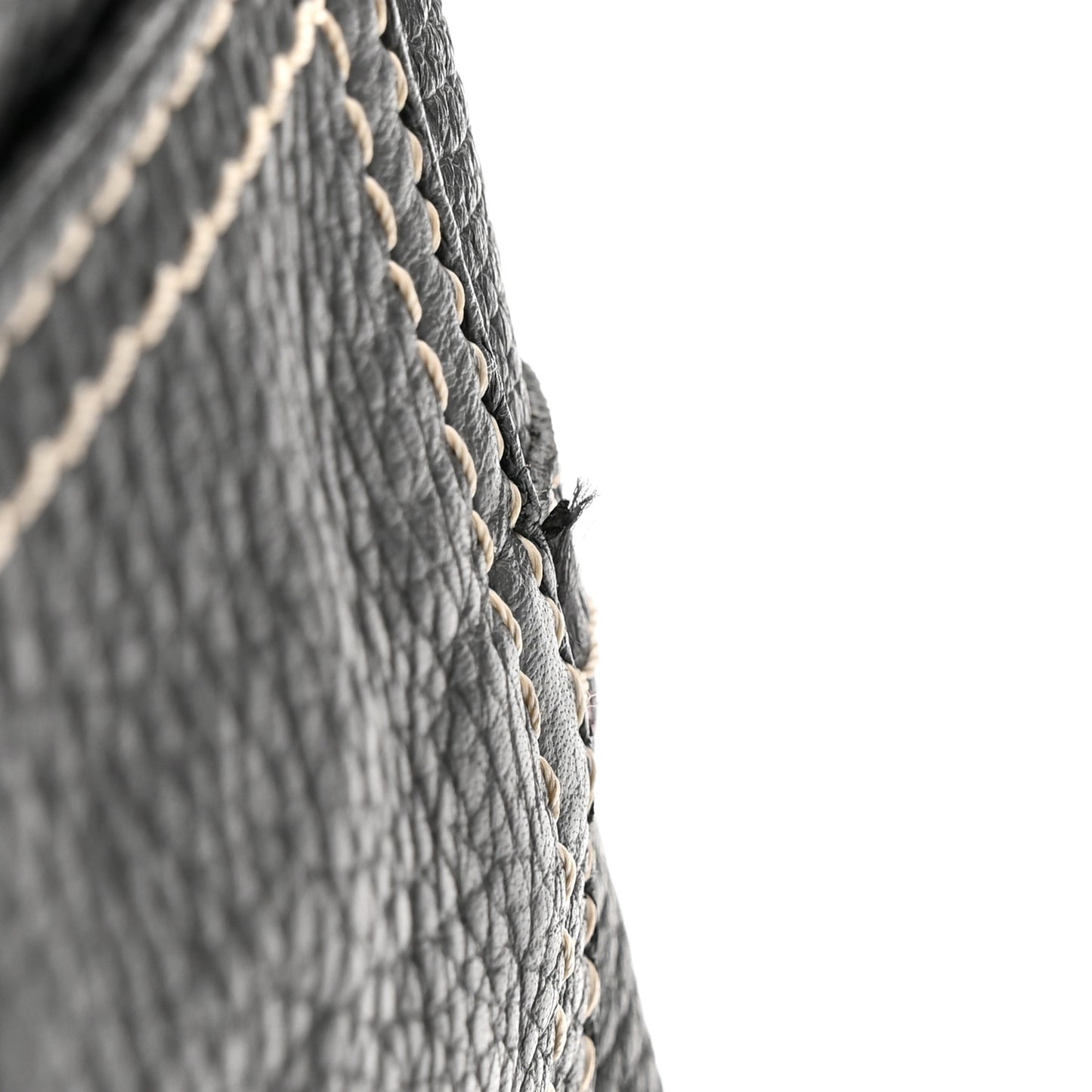 Vitello Front Pockets Shoulder Bag Black