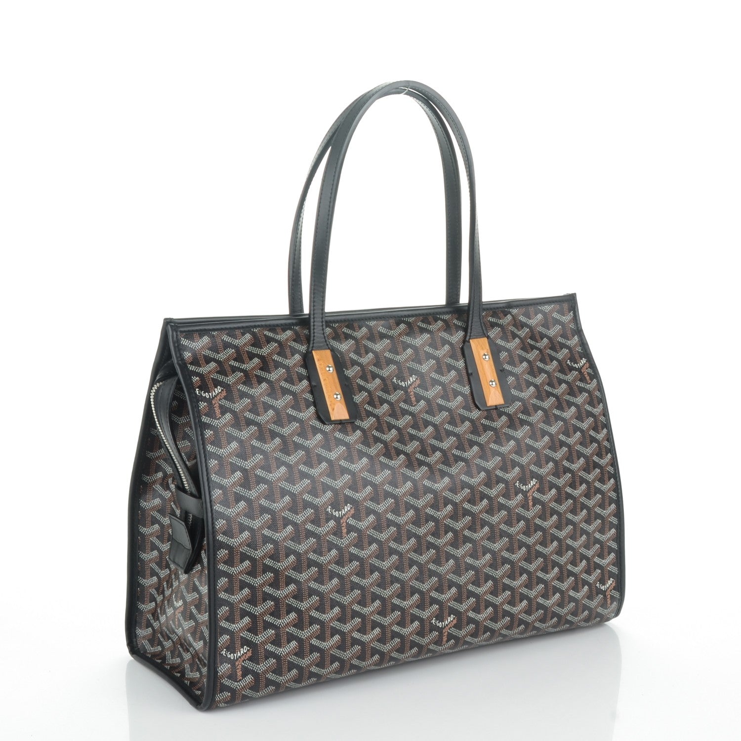 Goyard Goyardine Marquises Tote Black 3 of 8