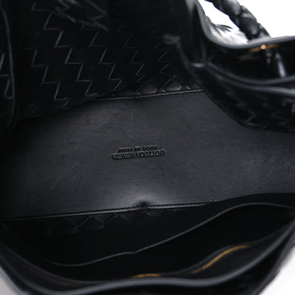 Bottega Veneta Nappa Intrecciato Medium Andiamo Shoulder Bag Black 4 of 8