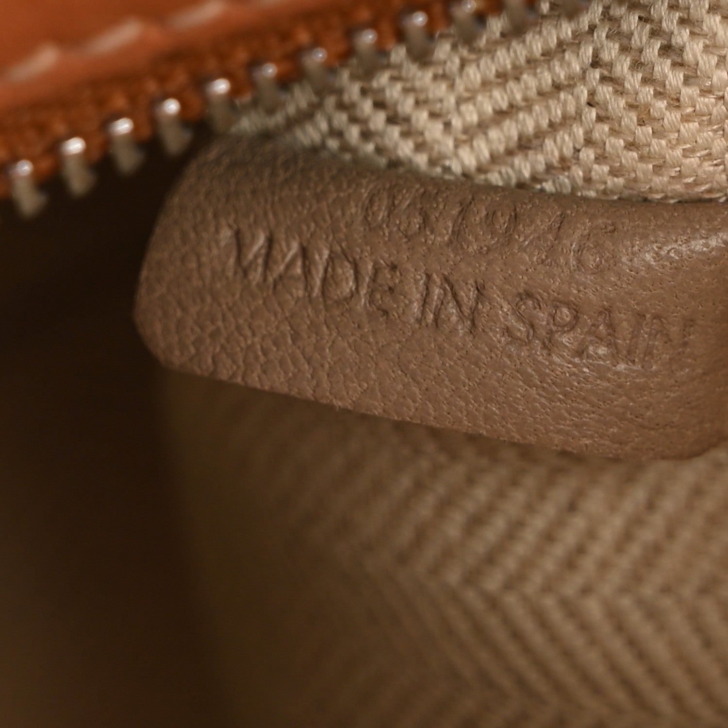 Loewe Calfskin Mini Puzzle Bag Tan 7 of 13