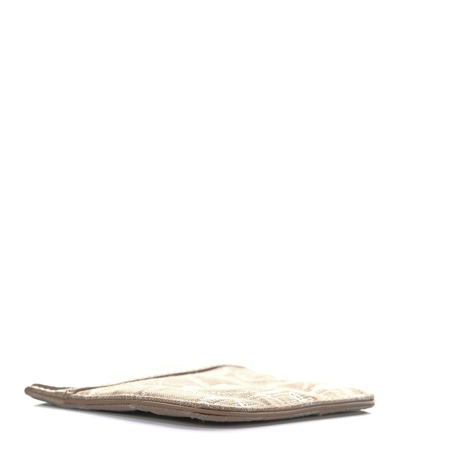 Chanel Nylon Travel Coin Pouch Beige 4 of 7
