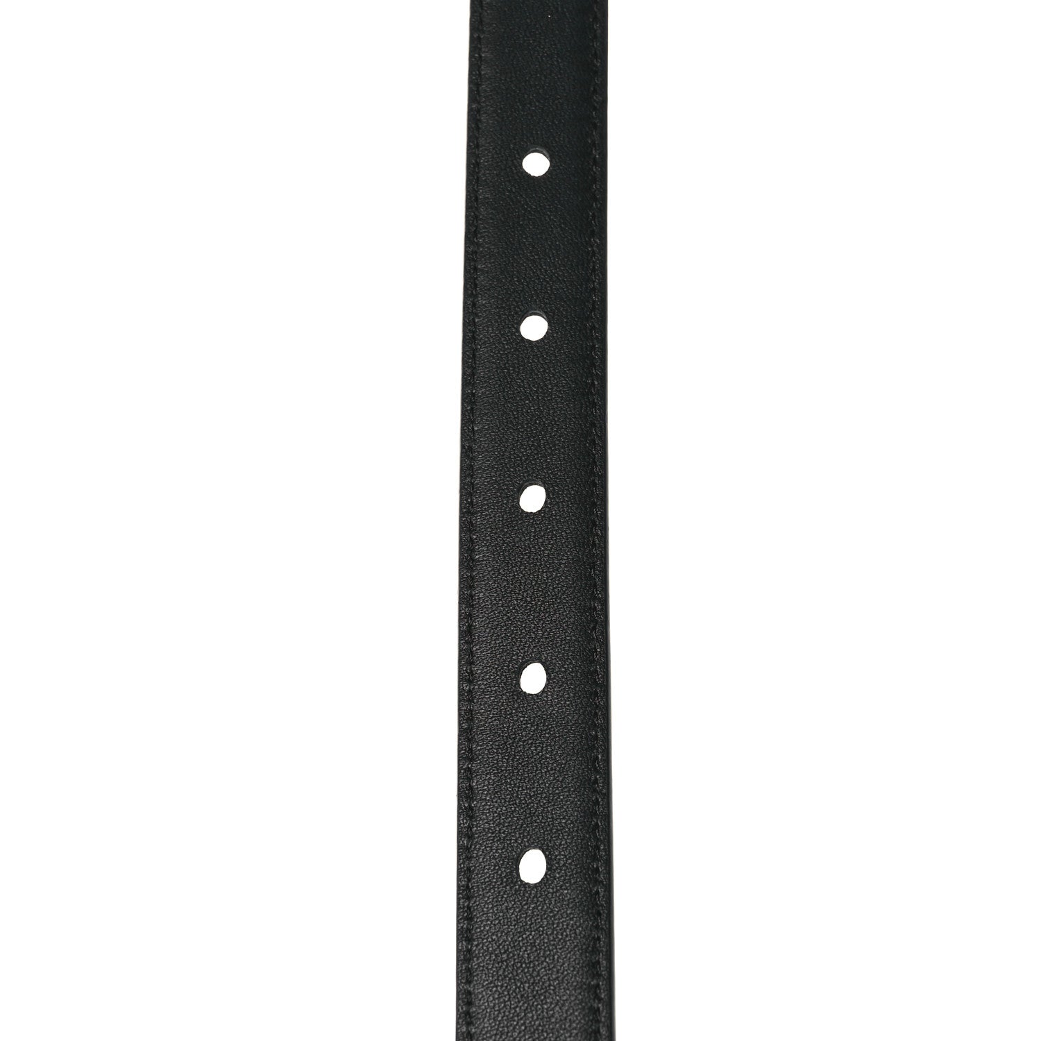 Saint Laurent Smooth Calfskin Monogram Square Buckle Belt 85 34 Black 5 of 5