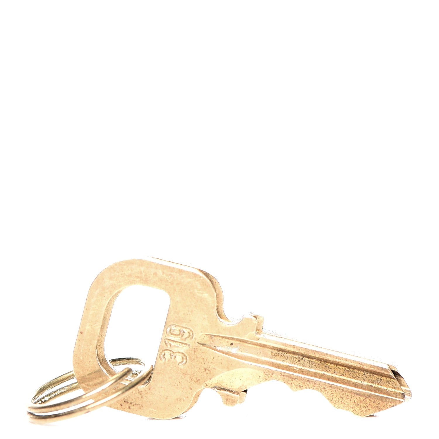 Louis Vuitton Brass Lock and 2 Keys Set #319 3 of 5