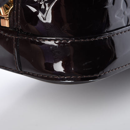 Louis Vuitton Vernis Alma BB Amarante 14 of 15