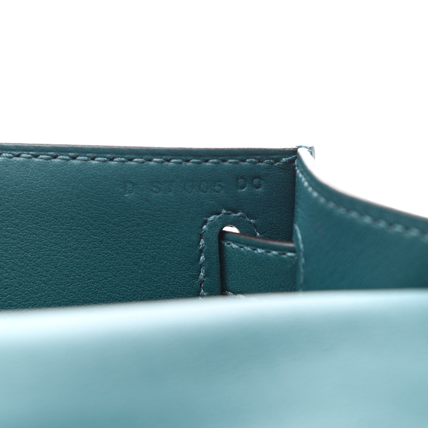 Swift Kelly Pochette Clutch Vert Bosphore