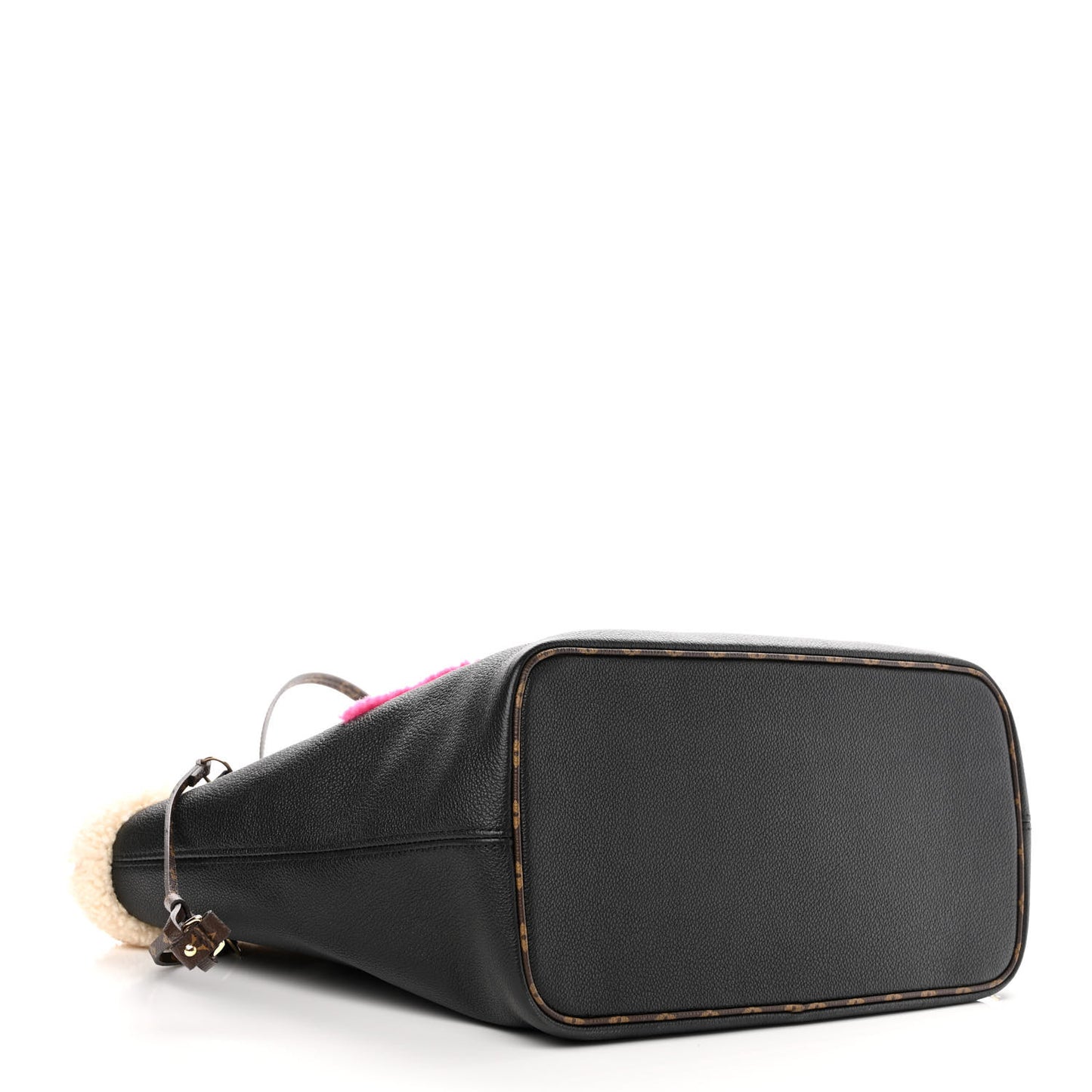 Calfskin Monogram Teddy Neverfull MM Black