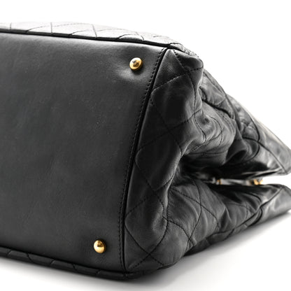 Chanel Iridescent Calfskin Quilted Large In The Mix Tote Black 11 of 14