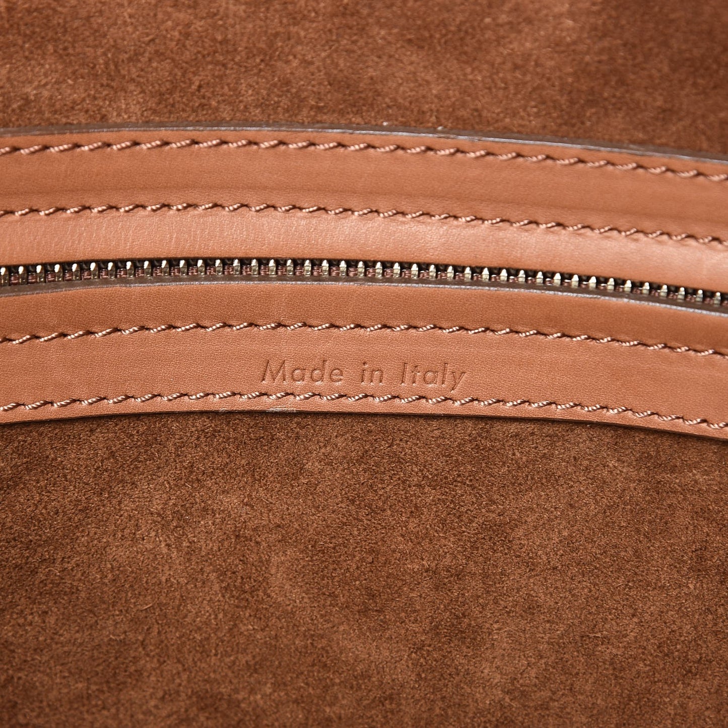 Natural Calfskin Medium Phantom Luggage Tan