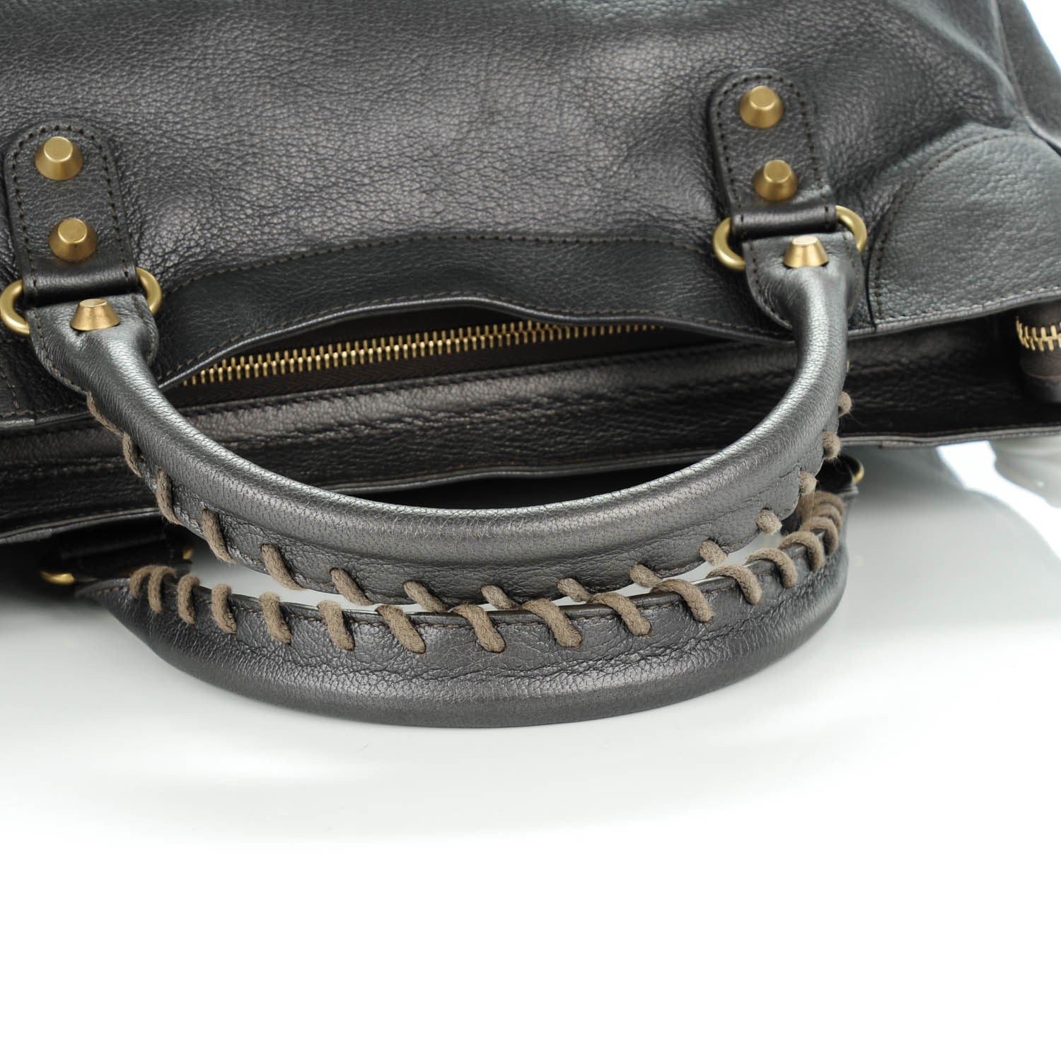 Balenciaga Chevre Classic Gold Hardware Velo Bronze 5 of 8