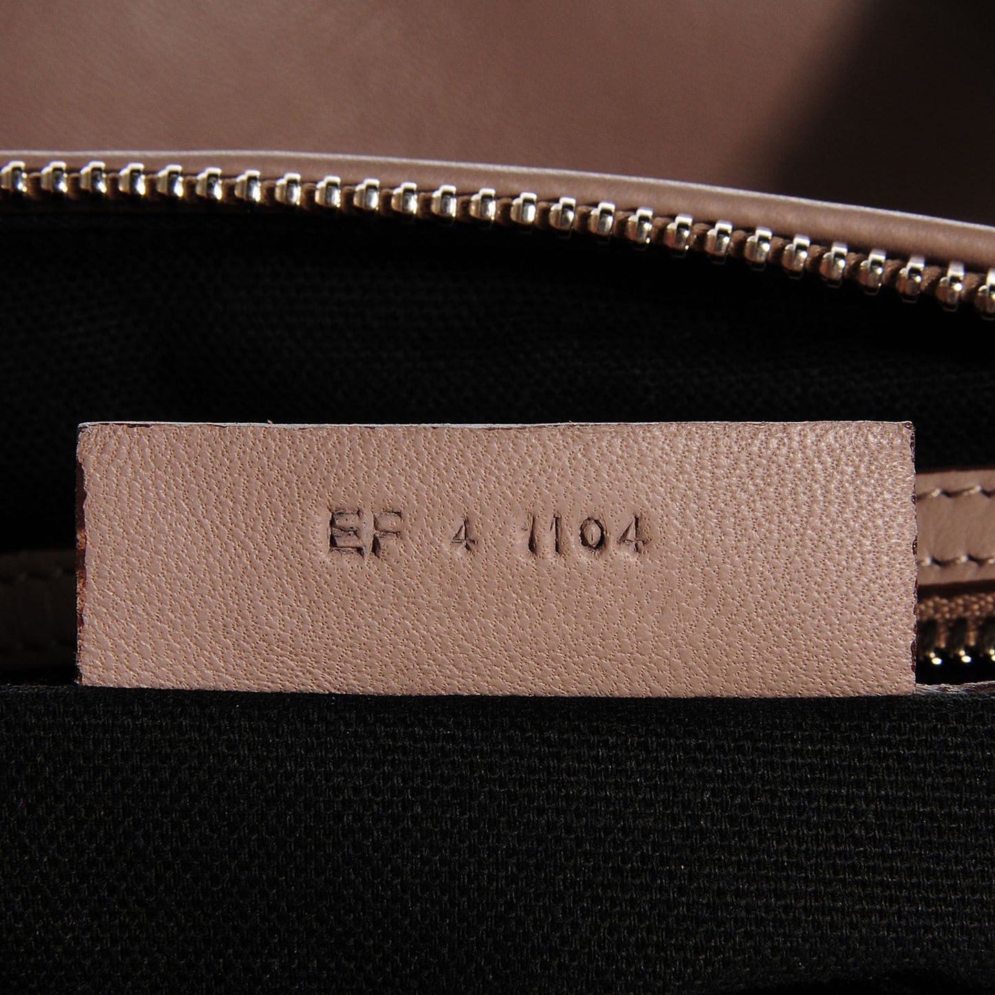 Calfskin Crocodile Embossed Medium Pandora Taupe