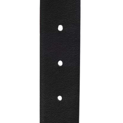 Chanel Calfskin Pearl Crystal CC Belt 75 30 Black 6 of 8