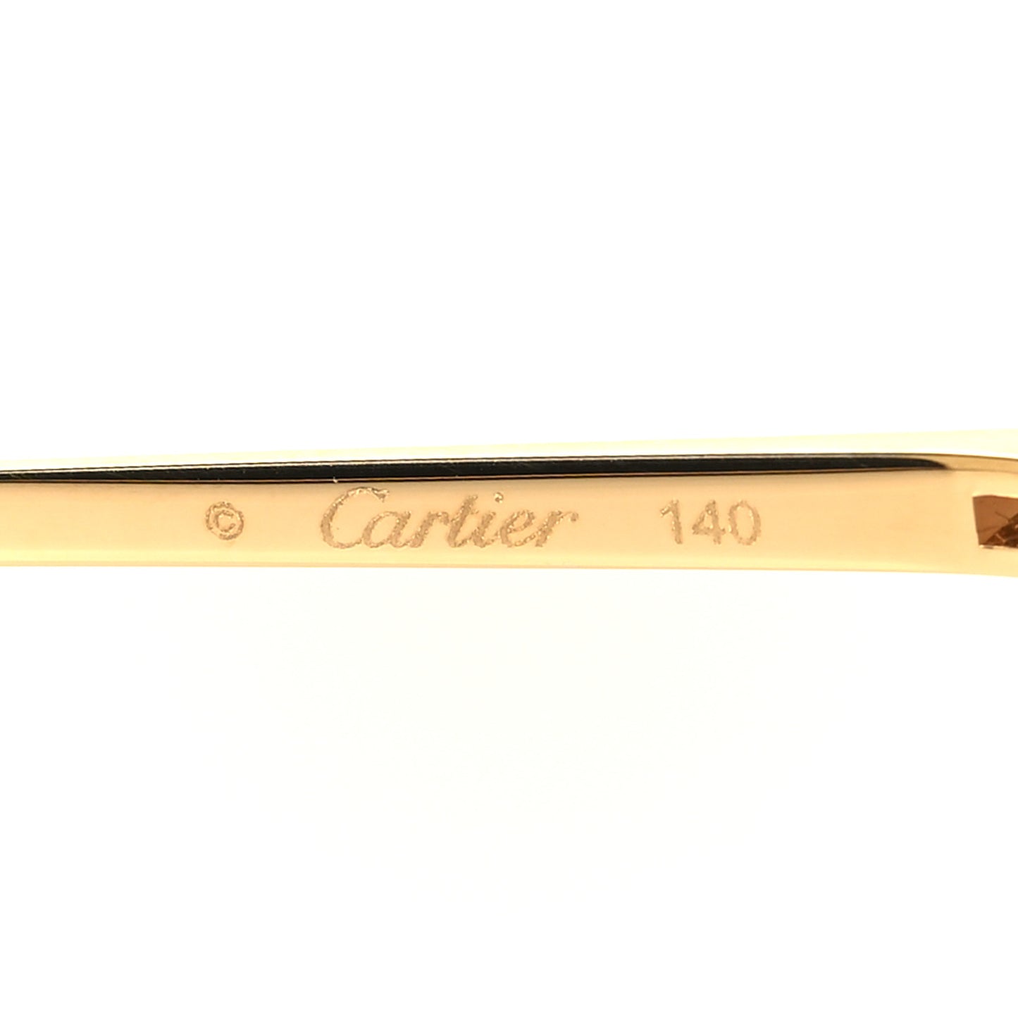 Panthere de Cartier Sunglasses CT0299S Gold Black