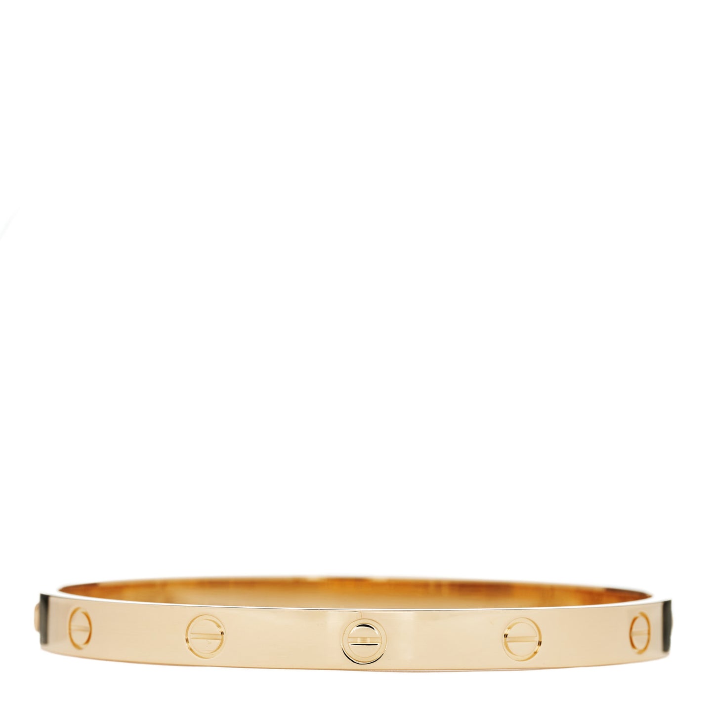 18K Yellow Gold LOVE Bracelet 19