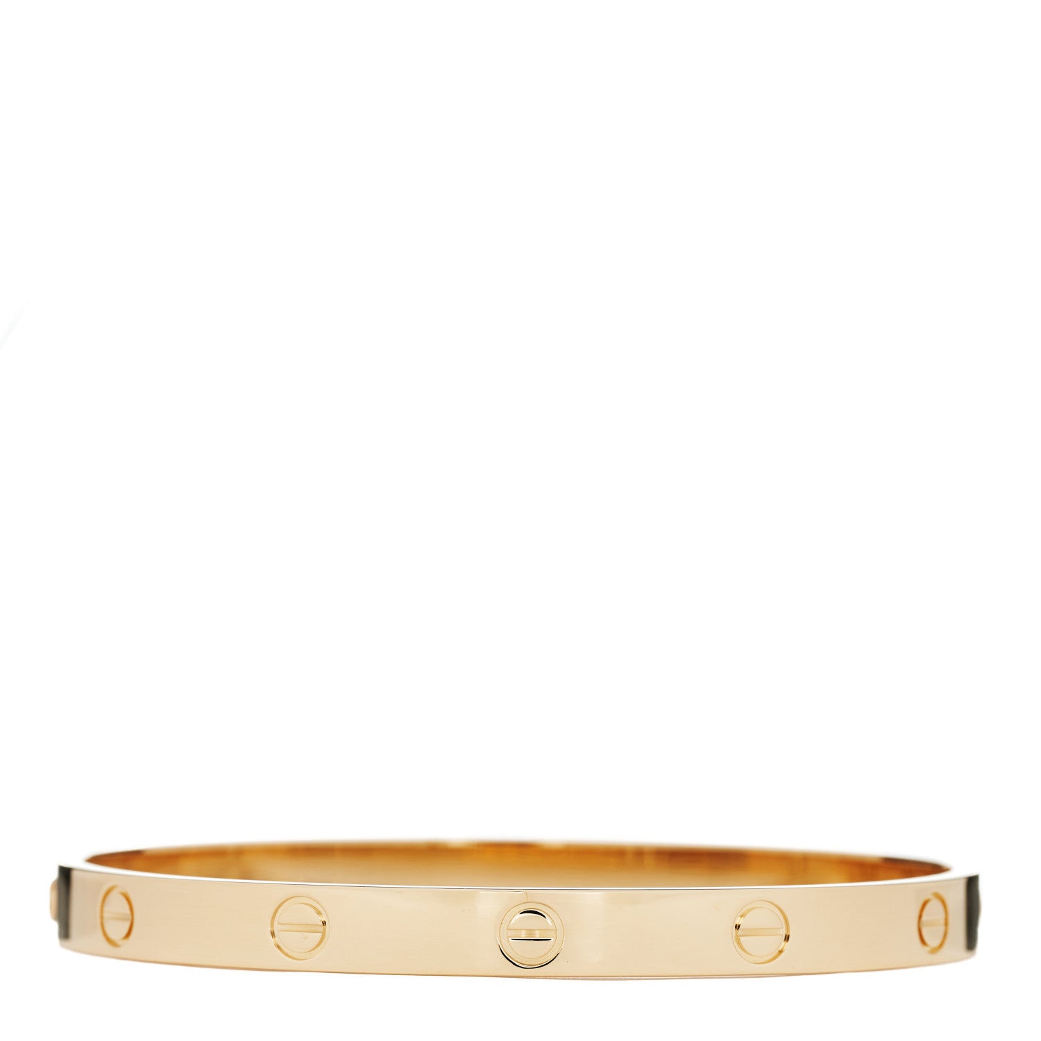 Cartier 18K Yellow Gold LOVE Bracelet 19 2 of 6