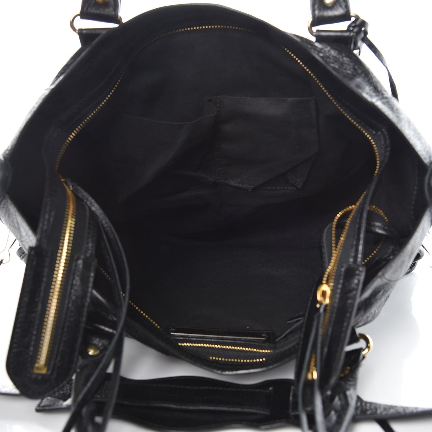 Agneau Classic Gold Hardware City Black