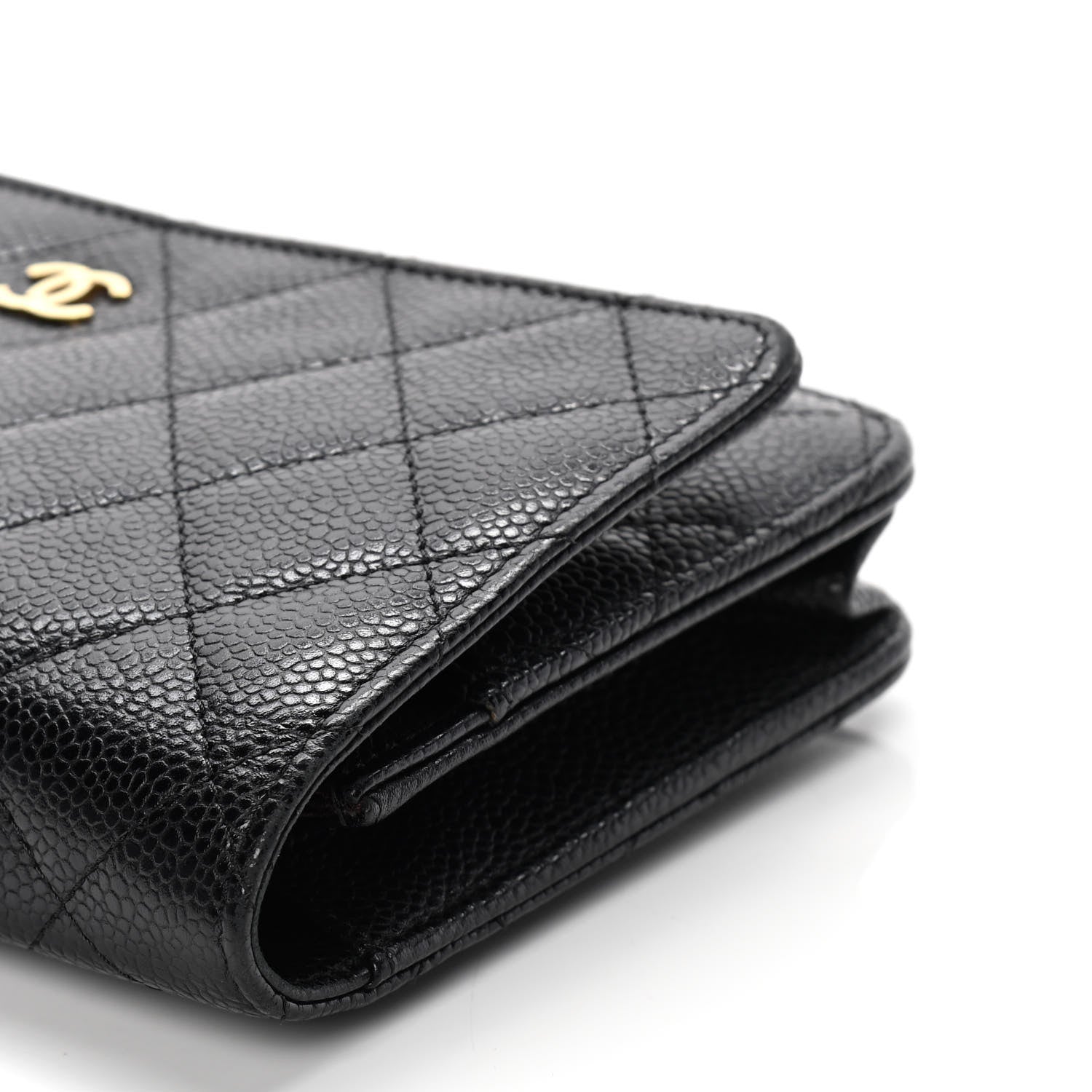 Chanel Caviar Quilted Wallet On Chain WOC Black 11 of 13