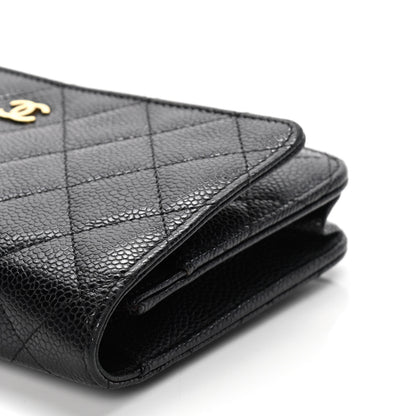 Chanel Caviar Quilted Wallet On Chain WOC Black 11 of 13